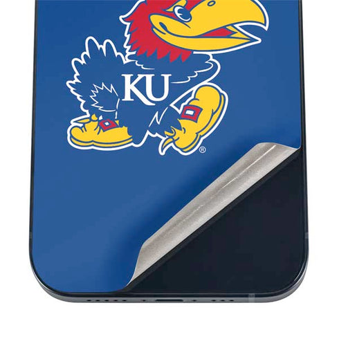 University of Kansas Jayhawks Mascot Outline iPhone 17 Pro Skin
